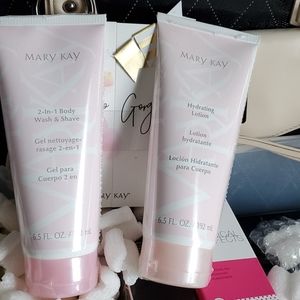 Body wash and lotion